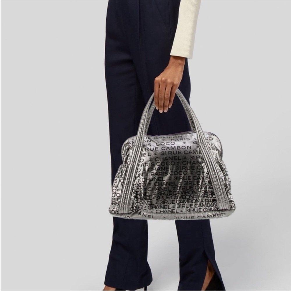 ✍️ AUTHENTIC CHANEL Rue Combon Metallic - Picture 9 of 9